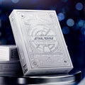 theory11 Star Wars Silver Special Edition - White Light Side Premium Playing Cards