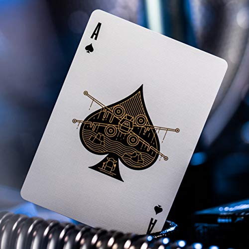 theory11 Star Wars Silver Special Edition - White Light Side Premium Playing Cards
