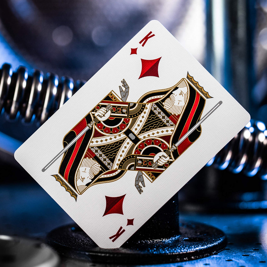 theory11 Star Wars Silver Special Edition - White Light Side Premium Playing Cards
