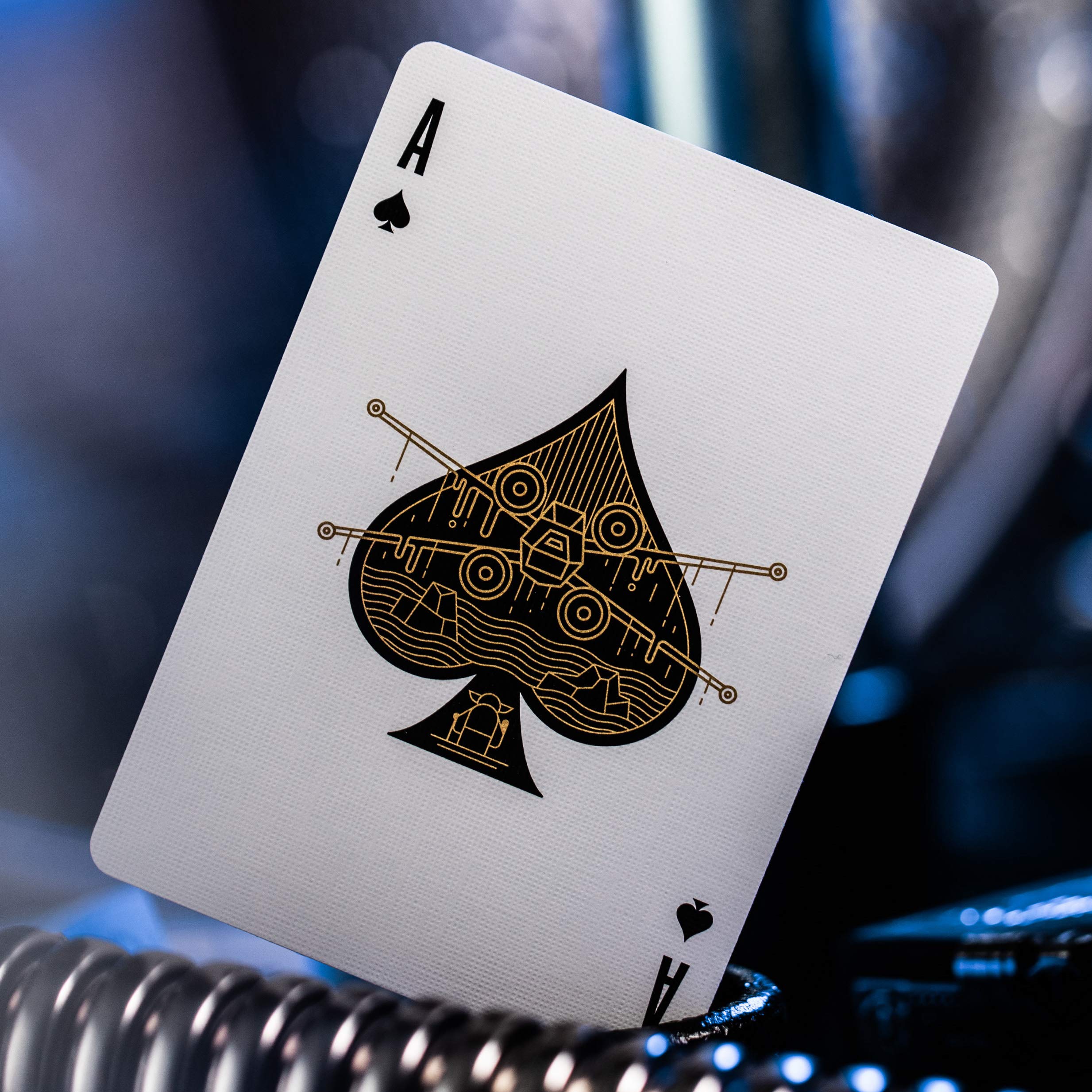 theory11 Star Wars Silver Special Edition - White Light Side Premium Playing Cards