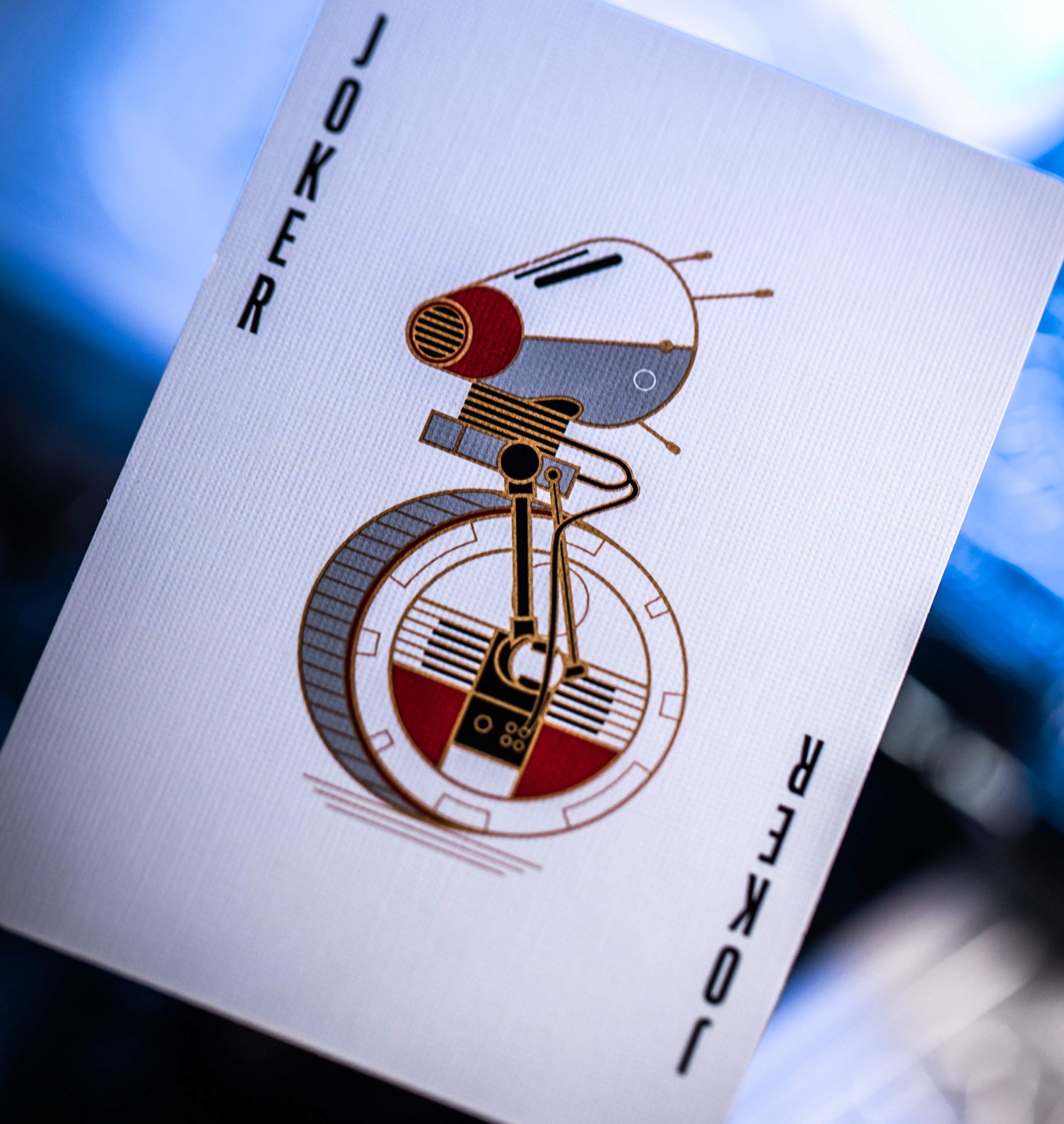 theory11 Star Wars Silver Special Edition - White Light Side Premium Playing Cards