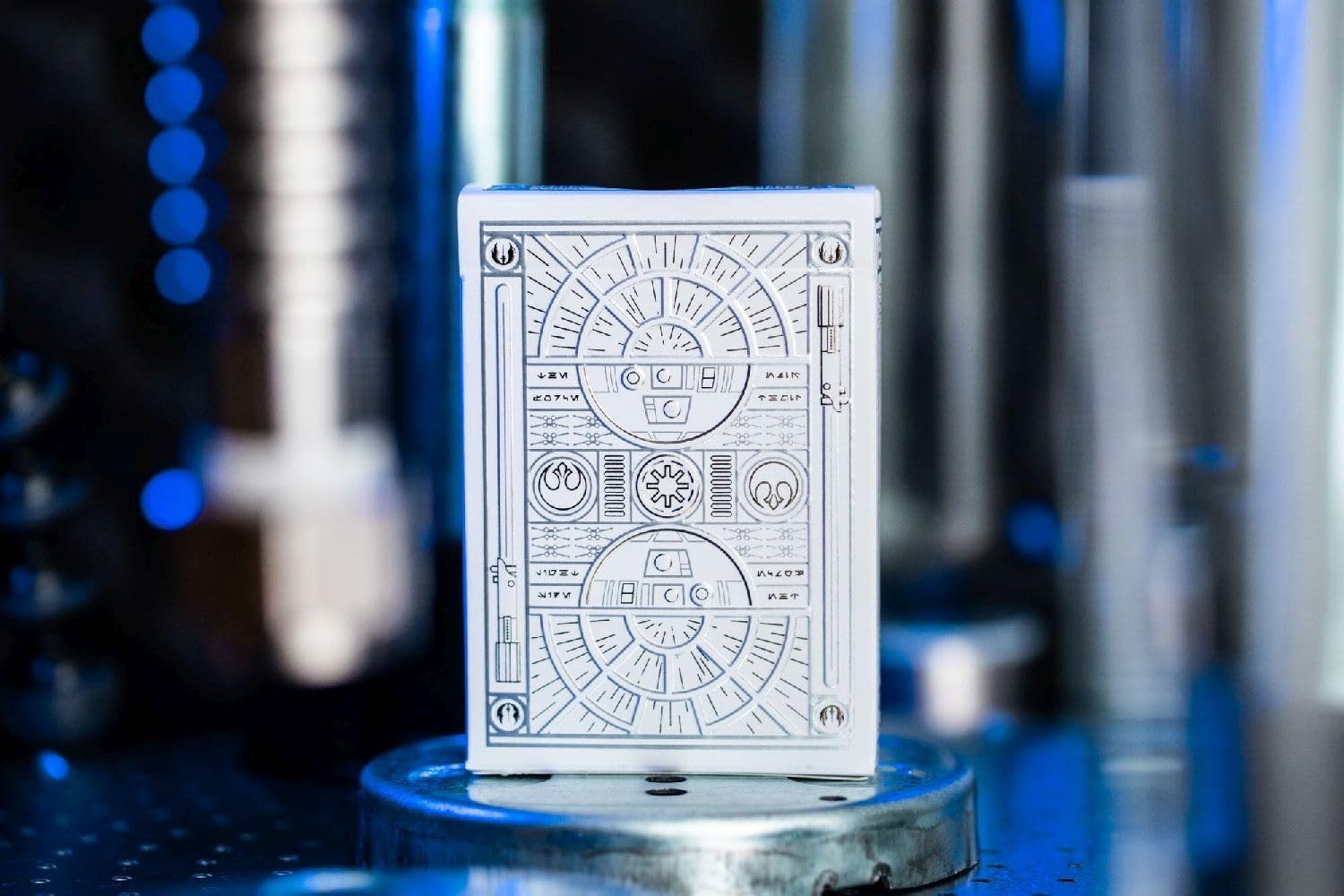 theory11 Star Wars Silver Special Edition - White Light Side Premium Playing Cards