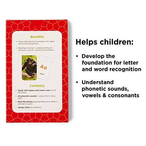 Think Tank Scholar Award-Winning Alphabet Flash Cards – Learn ABCs, Phonics & Speech for Ages 2-6