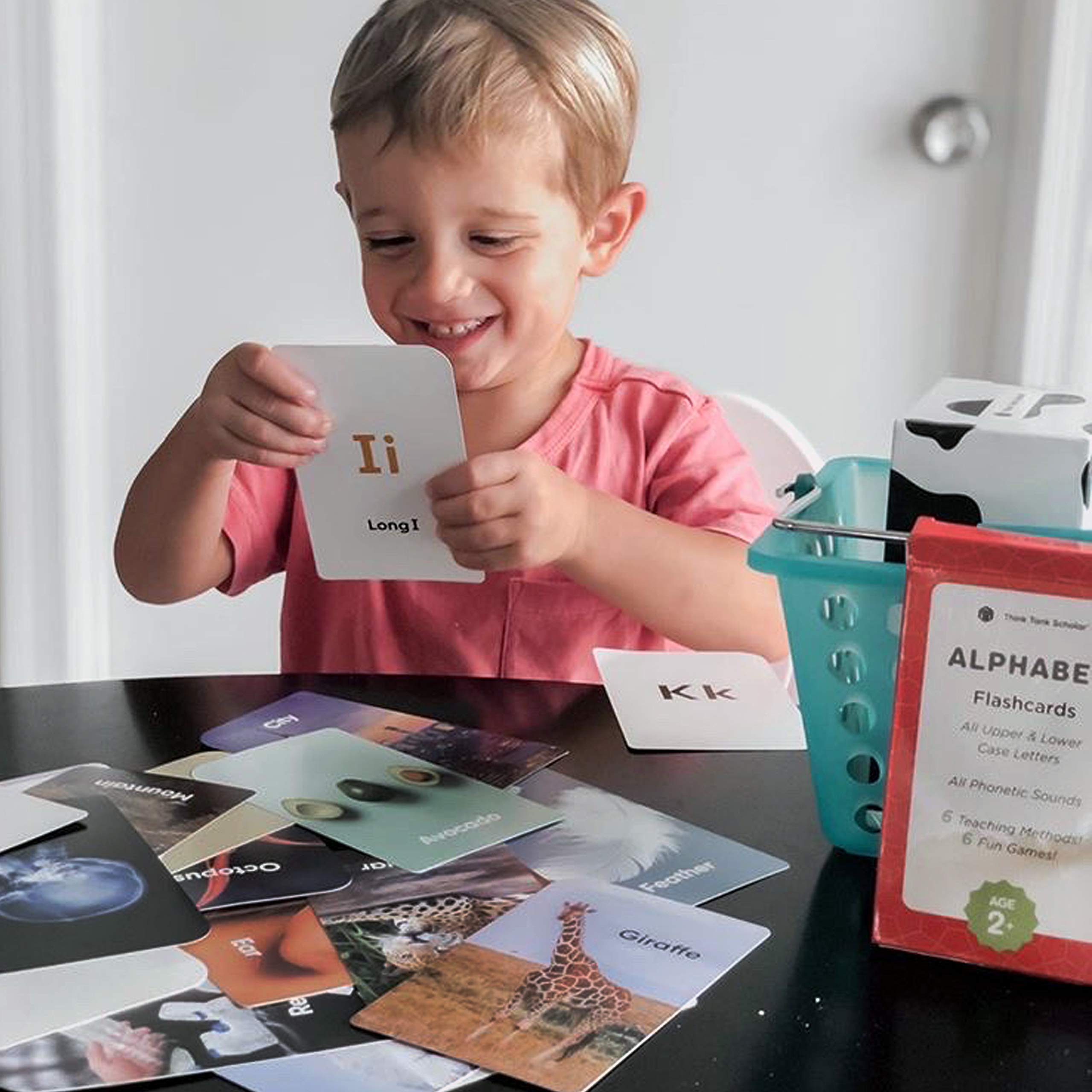 Think Tank Scholar Award-Winning Alphabet Flash Cards – Learn ABCs, Phonics & Speech for Ages 2-6