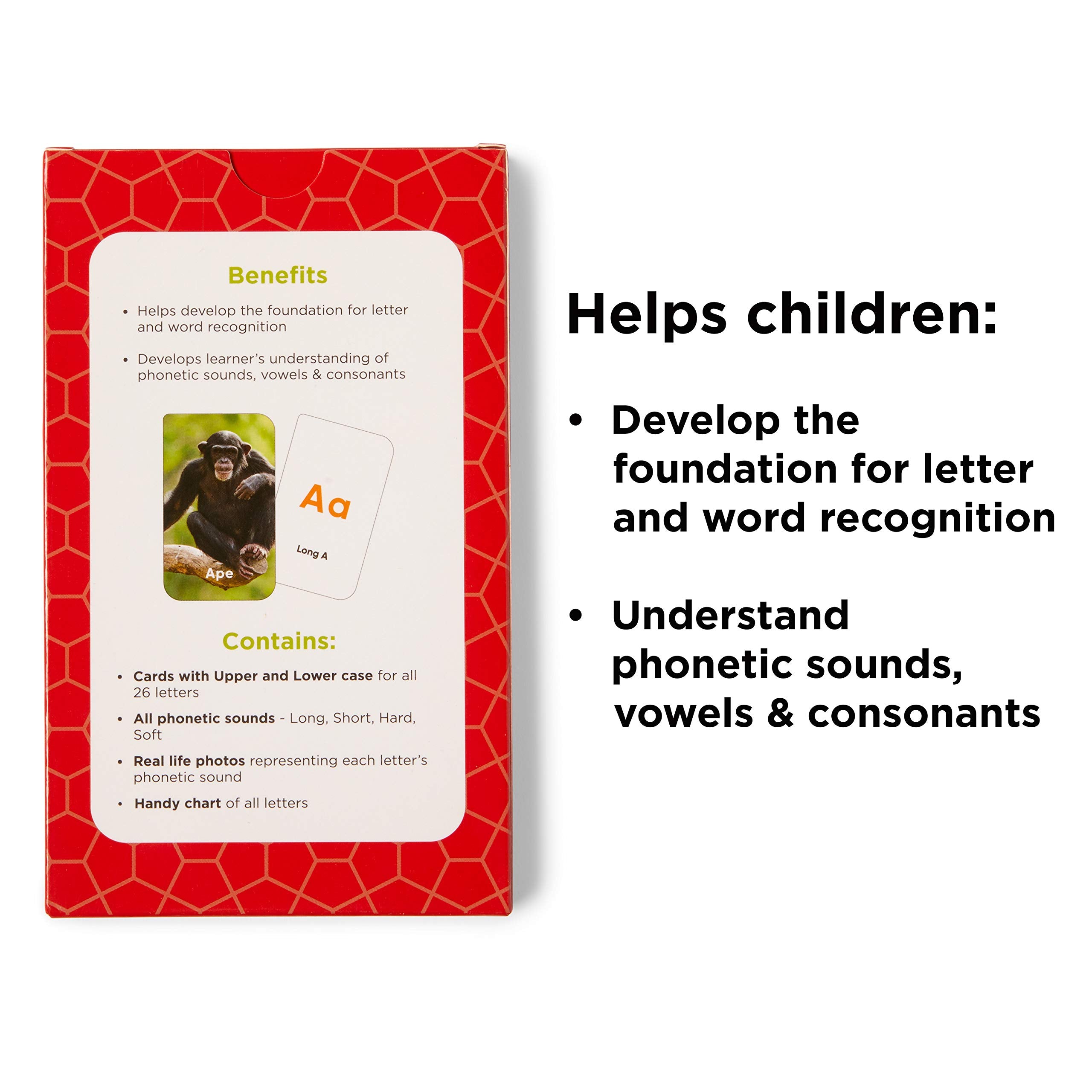 Think Tank Scholar Award-Winning Alphabet Flash Cards – Learn ABCs, Phonics & Speech for Ages 2-6