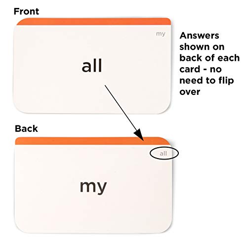 Think Tank Scholar Pre-K Sight Words Flash Cards – 100+ Dolch & Fry Words for Ages 3–5