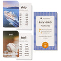 Think Tank Scholar Rhyming Flash Cards – 36 Cards, 34 Word Families for Ages 4-8
