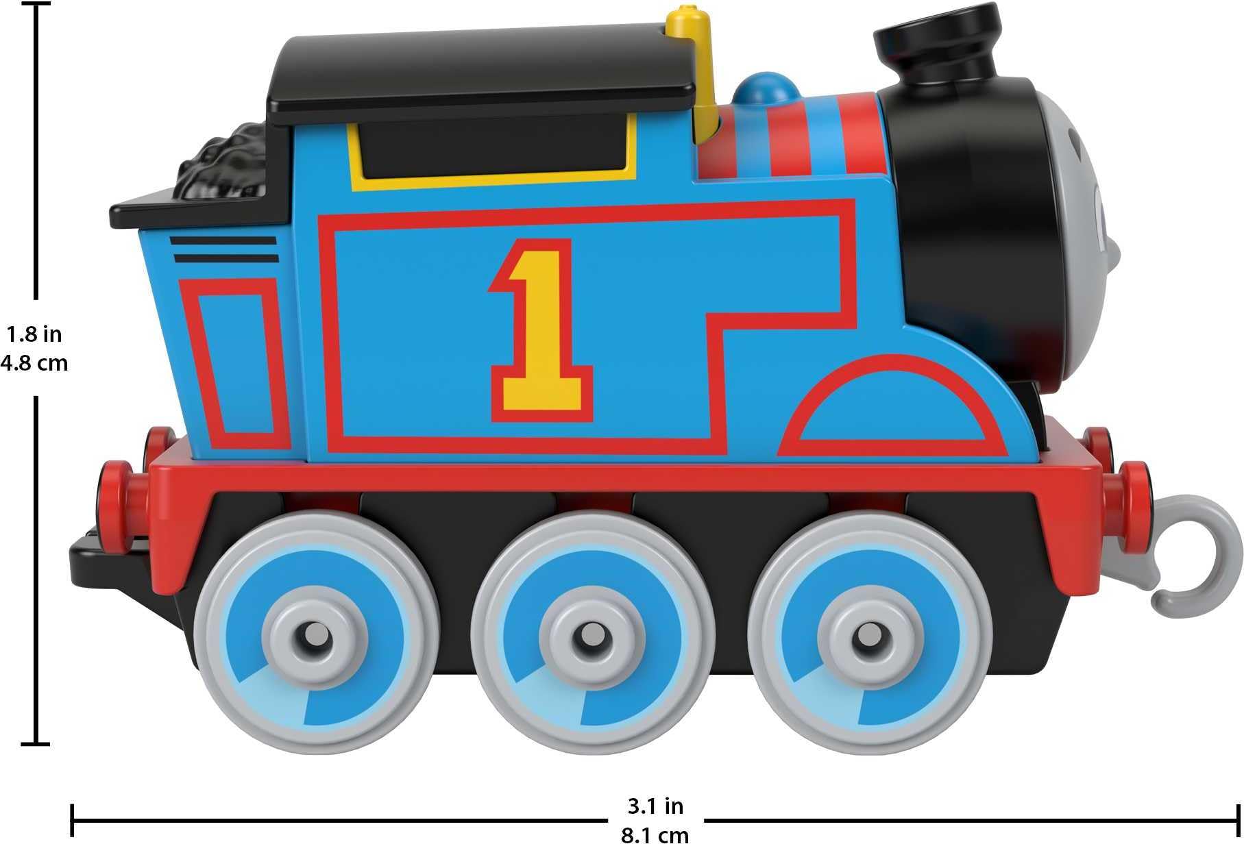 Thomas & Friends Diecast Metal Push-Along Train Engine 8 cm – Thomas