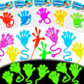 Thremhoo 40-Pack Glow in the Dark Sticky Hands Party Favors – Bulk Goodie Bag Fillers for Kids