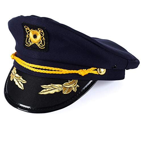 Tigerdoe Sailor Hat - Yacht Captain Mini Hat Headband for Costume Dress-Up