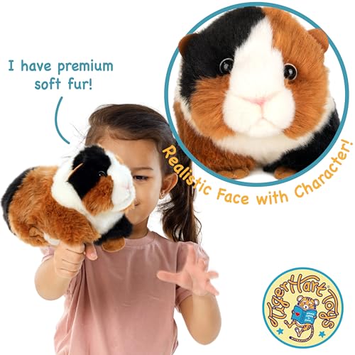 TigerHart Gianni the Guinea Pig Plush - 9 Inch Soft Stuffed Animal with Story