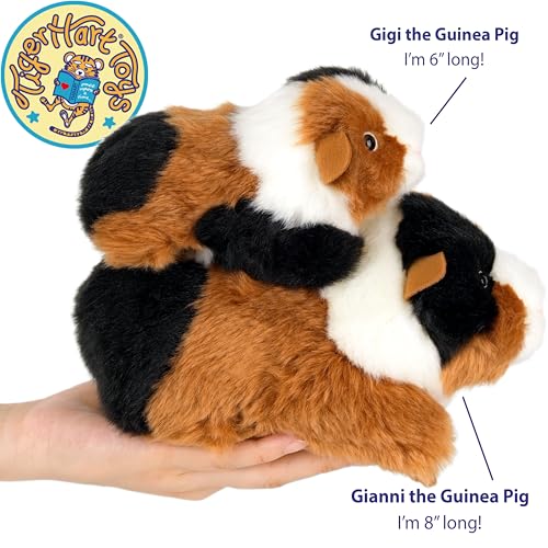 TigerHart Gigi the Guinea Pig – 6 Inch Soft Plush Toy with Story