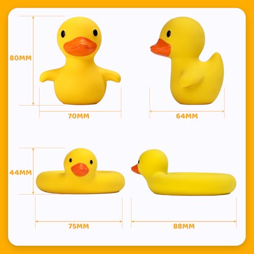 Tiny Marvels Baby Bath Toys – Mold-Free, BPA-Free, No-Hole Design for Ages 6 Months+