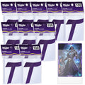 TiopLior 1000 Perfect Fit Inner Card Sleeves – Clear 64x89mm Double Sleeving Protectors for MTG, TCG, Sports Cards