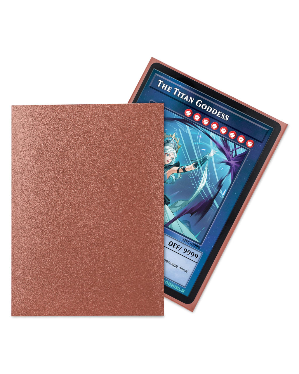 TitanShield 150 Copper Japanese Size Sleeves – 140 Micron, Anti-Slip, Acid-Free