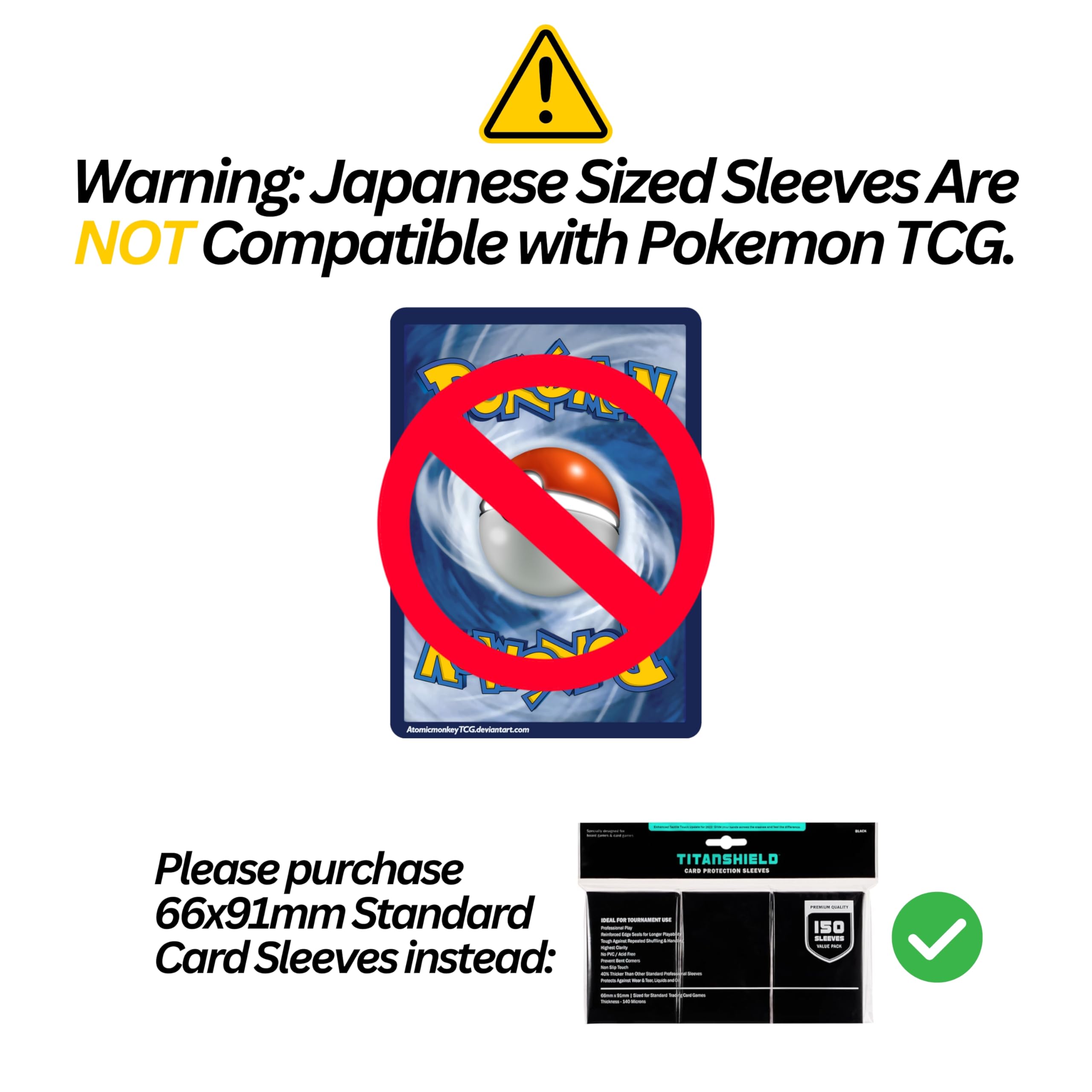 TitanShield 150 Copper Japanese Size Sleeves – 140 Micron, Anti-Slip, Acid-Free