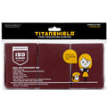 TitanShield 150 Pack Japanese Sized Card Sleeves (Bordeaux Red) – 140 Micron Thick, Anti-Slip, Acid-Free for Yu-Gi-Oh & Vanguard