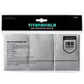 TitanShield Premium Card Sleeves - 150 Pack Standard 66x91mm Silver