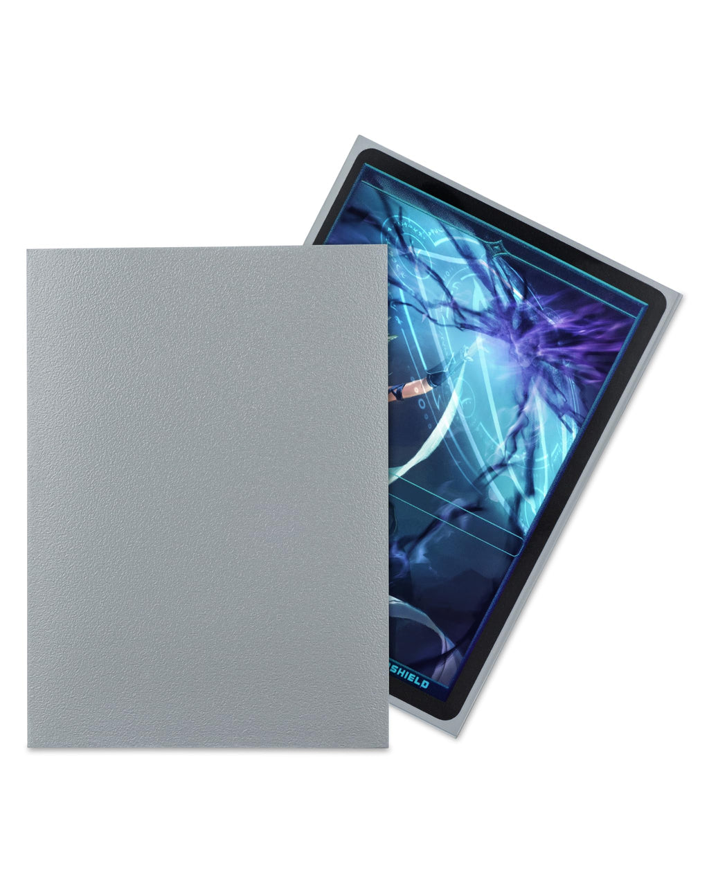 TitanShield Premium Card Sleeves - 150 Pack Standard 66x91mm Silver