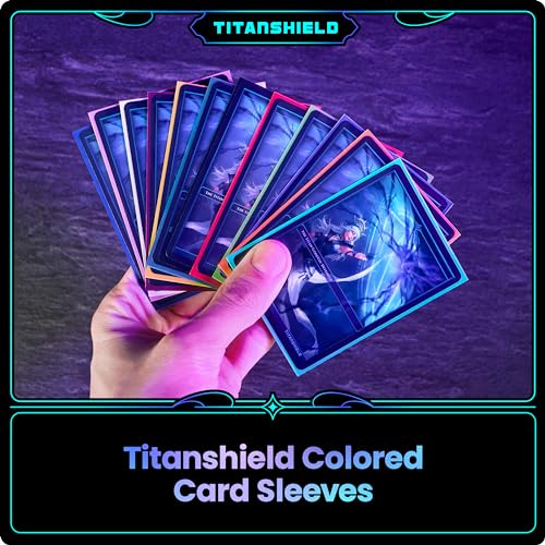 TitanShield Premium Card Sleeves – Earth Brown, Standard (66x91mm), 150-Pack for TCG Protection