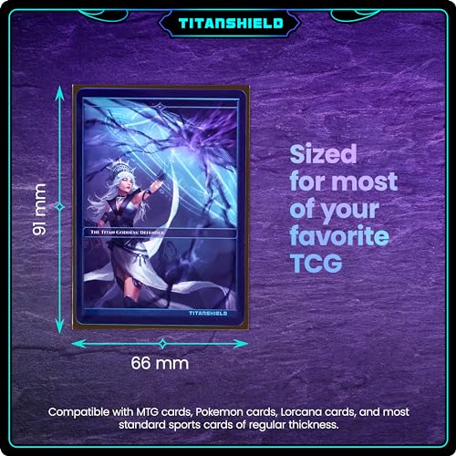 TitanShield Premium Card Sleeves – Earth Brown, Standard (66x91mm), 150-Pack for TCG Protection