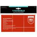 TitanShield Red Standard Card Sleeves (150 Pack) - 66x91mm for Pokemon, MTG, Lorcana & More