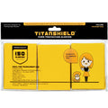 TitanShield Small Japanese Size Card Sleeves (150 Pack, Yellow) – Deck Protectors for Yu-Gi-Oh, Vanguard & More