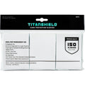TitanShield Standard Card Sleeves 150 Pack – 66x91mm White Polypropylene for TCG