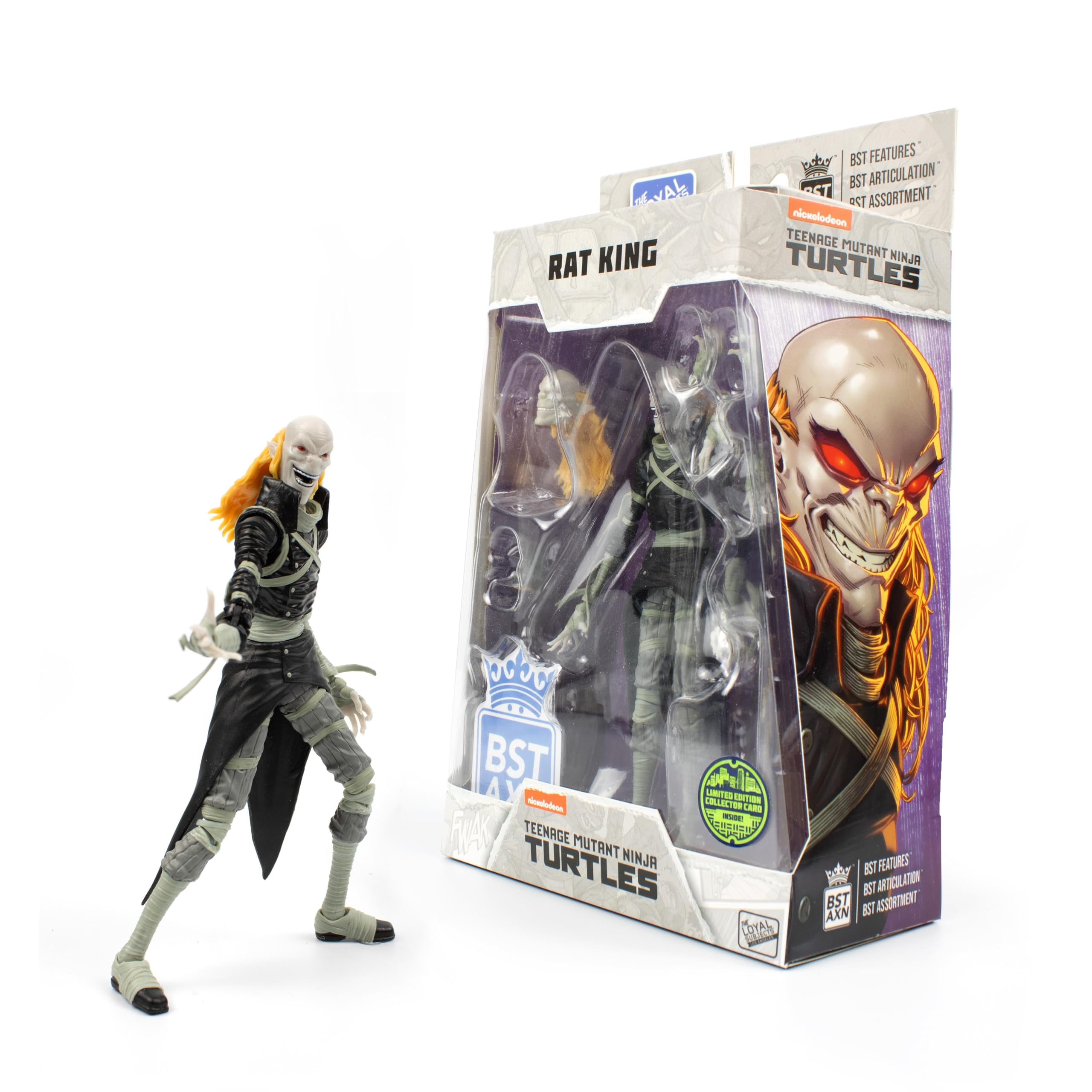 TMNT IDW Rat King 5-Inch Action Figure – The Loyal Subjects BST AXN