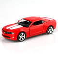 TOKAXI 1/36 Scale 2010 Chevy Camaro SS Diecast Car – Pull-Back Toy with Opening Doors