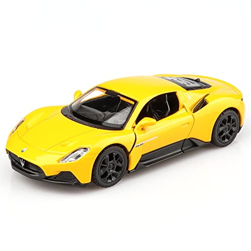 TOKAXI 1/36 Scale Maserati MC20 Diecast Model Car - Pull-Back Toy with Opening Doors