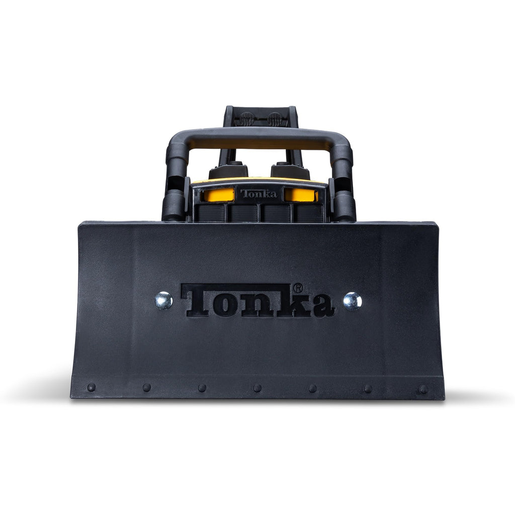 Tonka Steel Classics Bulldozer – Real Steel Construction Toy Truck for Kids Ages 3+
