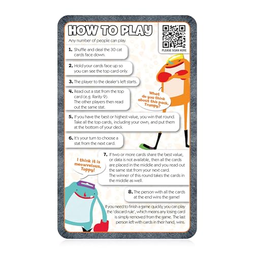 Top Trumps Cats Card Game: Learn Fun Facts About Bengal, British Shorthair & Siberian Cats – Educational Family Game for Ages 6+