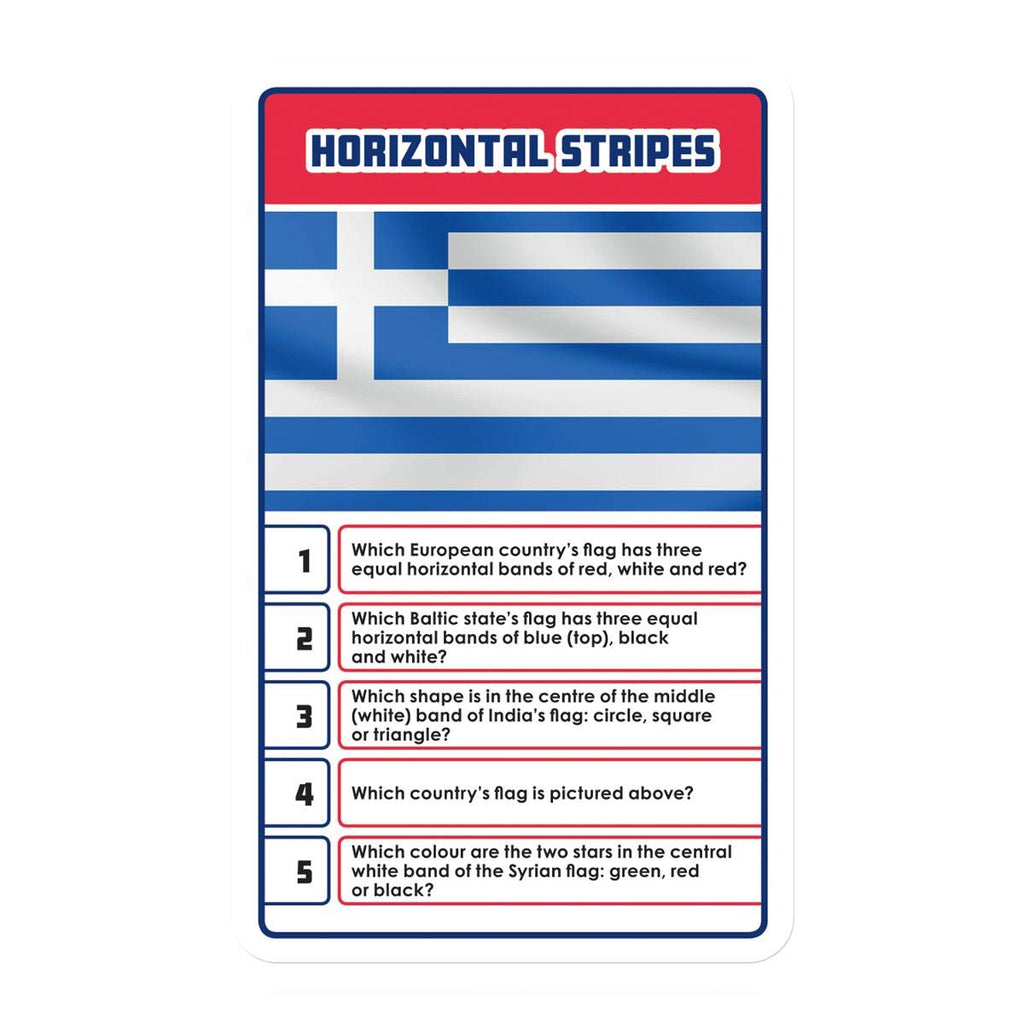 Top Trumps Countries and Flags: Geography Trivia Card Game for 2+ Players Ages 8+