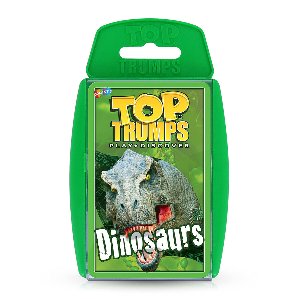 Top Trumps Dinosaurs Card Game – Learn Fun Facts About T-Rex, Triceratops & More