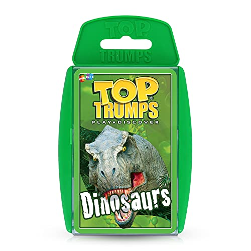 Top Trumps Dinosaurs Card Game – Learn Fun Facts About T-Rex, Triceratops & More