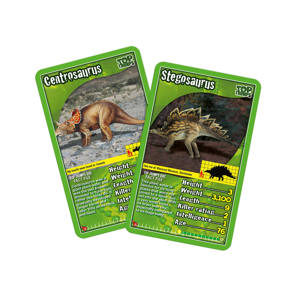 Top Trumps Dinosaurs Card Game – Learn Fun Facts About T-Rex, Triceratops & More