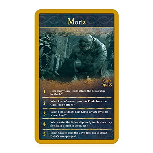 Top Trumps Lord of the Rings Quiz: 500 Trivia Questions from Middle-earth