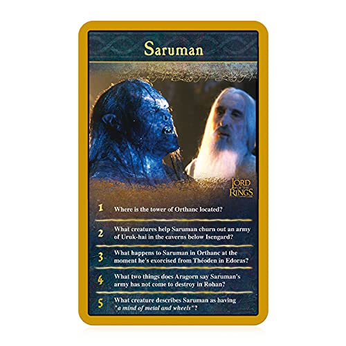 Top Trumps Lord of the Rings Quiz: 500 Trivia Questions from Middle-earth