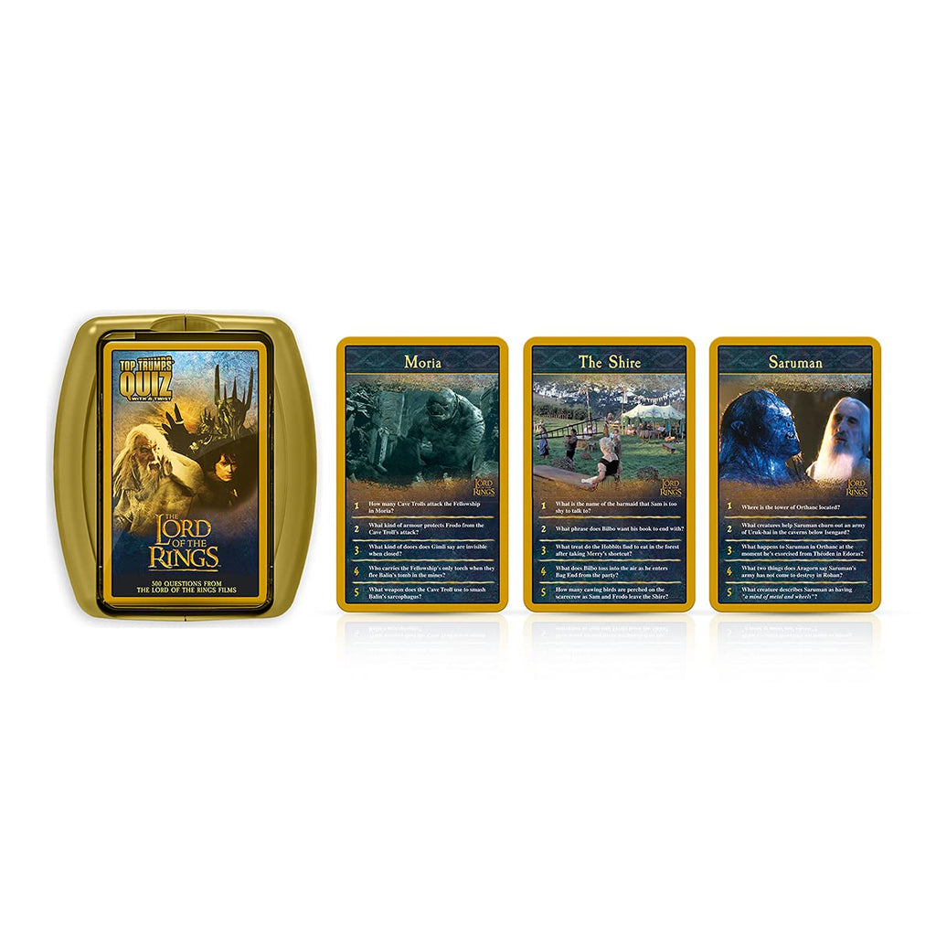 Top Trumps Lord of the Rings Quiz: 500 Trivia Questions from Middle-earth