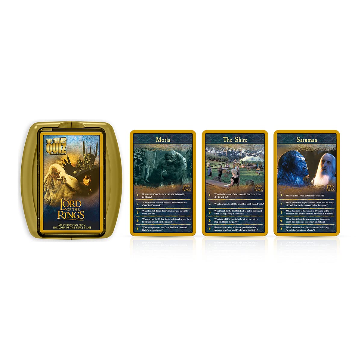 Top Trumps Lord of the Rings Quiz: 500 Trivia Questions from Middle-earth