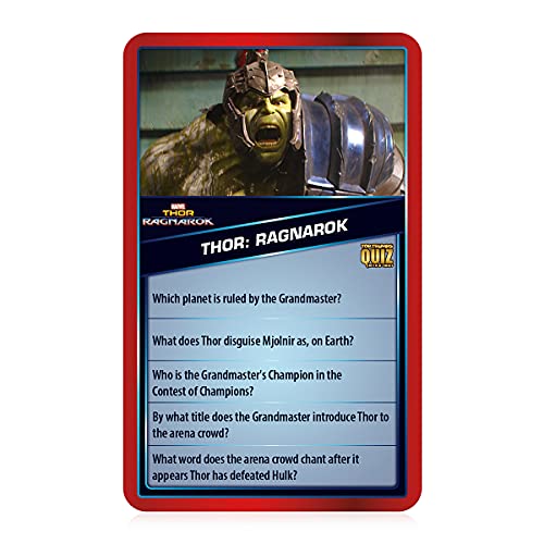 Top Trumps Marvel Cinematic Universe Quiz Game – 500 Trivia Questions for Ages 8+