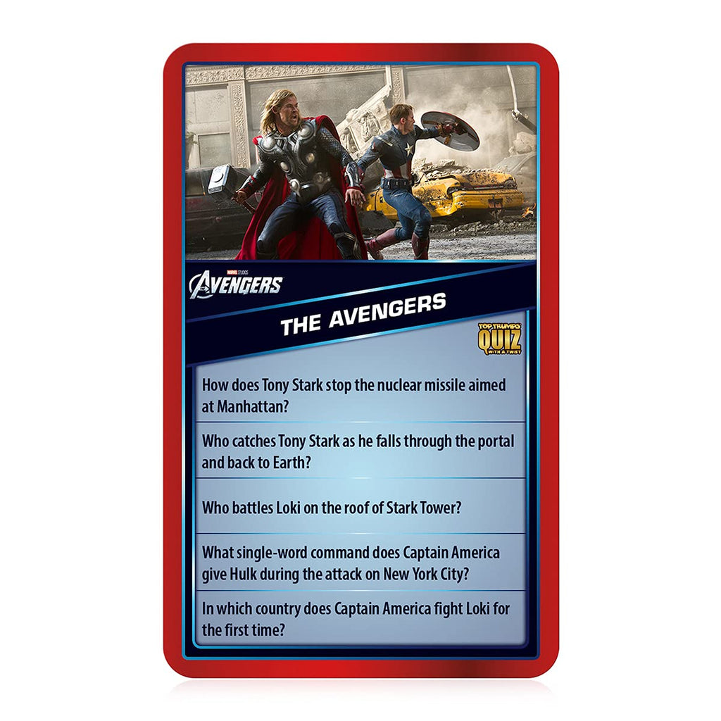 Top Trumps Marvel Cinematic Universe Quiz Game – 500 Trivia Questions for Ages 8+