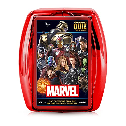 Top Trumps Marvel Cinematic Universe Quiz Game – 500 Trivia Questions for Ages 8+