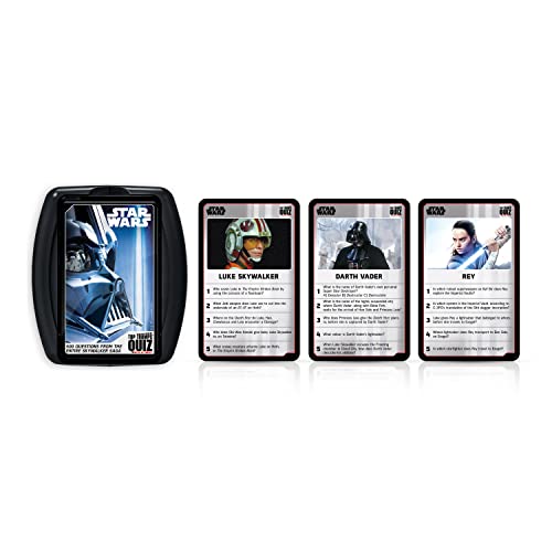 Top Trumps Star Wars Quiz Game – Trivia Card Game for Kids and Adults Ages 12+