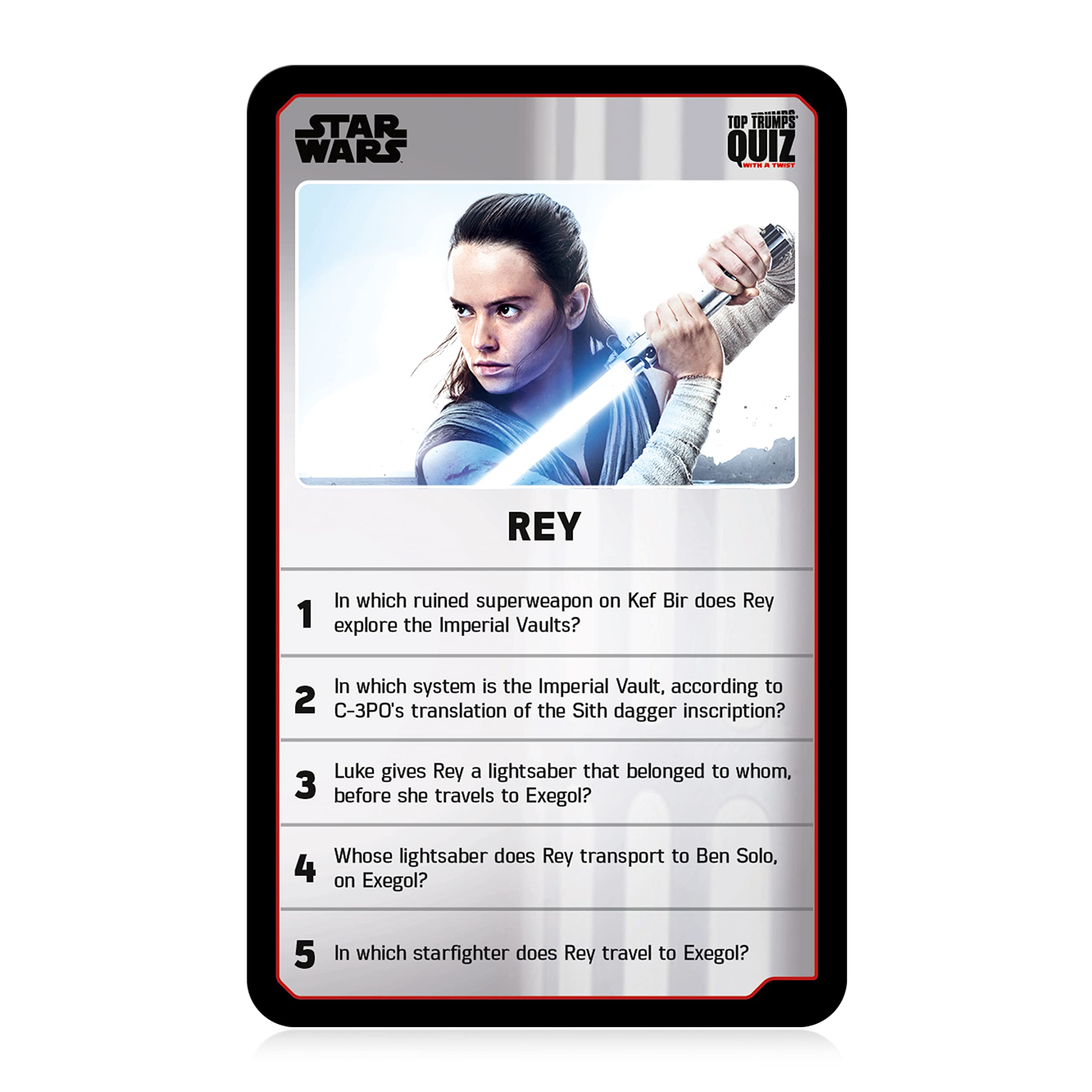 Top Trumps Star Wars Quiz Game – Trivia Card Game for Kids and Adults Ages 12+