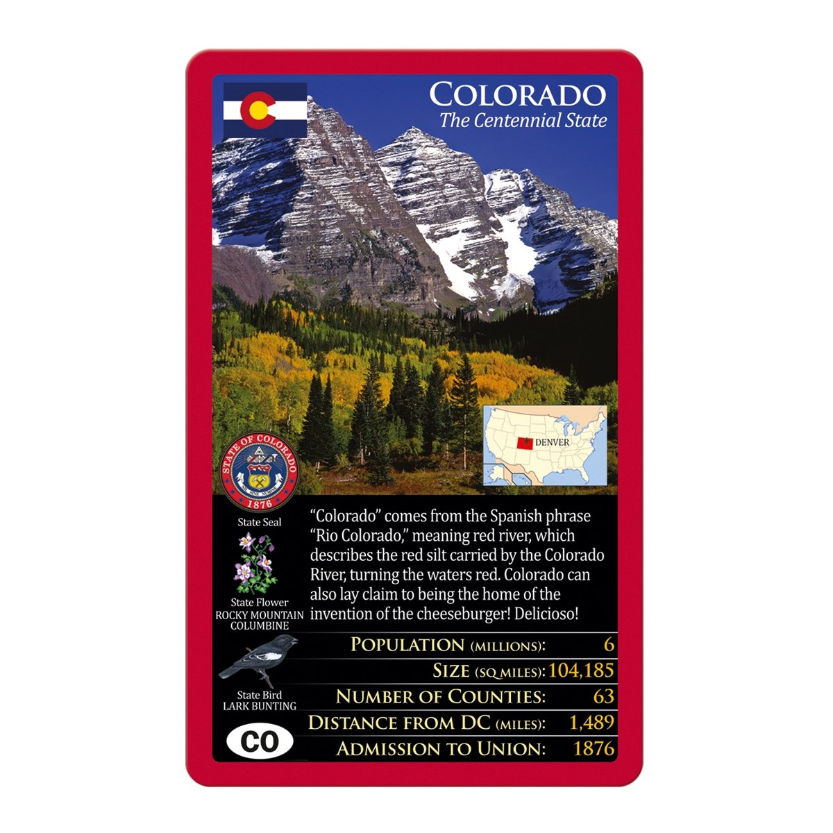 Top Trumps United States Card Game: 50 States, Family Fun, Educational Travel Game for Ages 6+