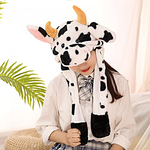 Topwon Cute Plush Bunny Hat - Soft Rabbit Cap for Dress-Up, Parties, and Gifts