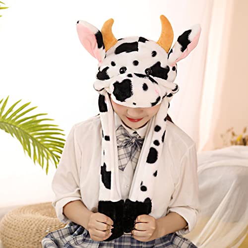Topwon Cute Plush Bunny Hat - Soft Rabbit Cap for Dress-Up, Parties, and Gifts