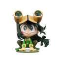 Total Anime Tsuyu Asui (Kawaii) 4-Inch Articulated My Hero Academia Figure with Display Base
